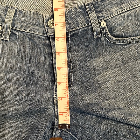 7 for all mankind . Skinny jeans . Low rise waist Size 28. - Picture 8 of 12
